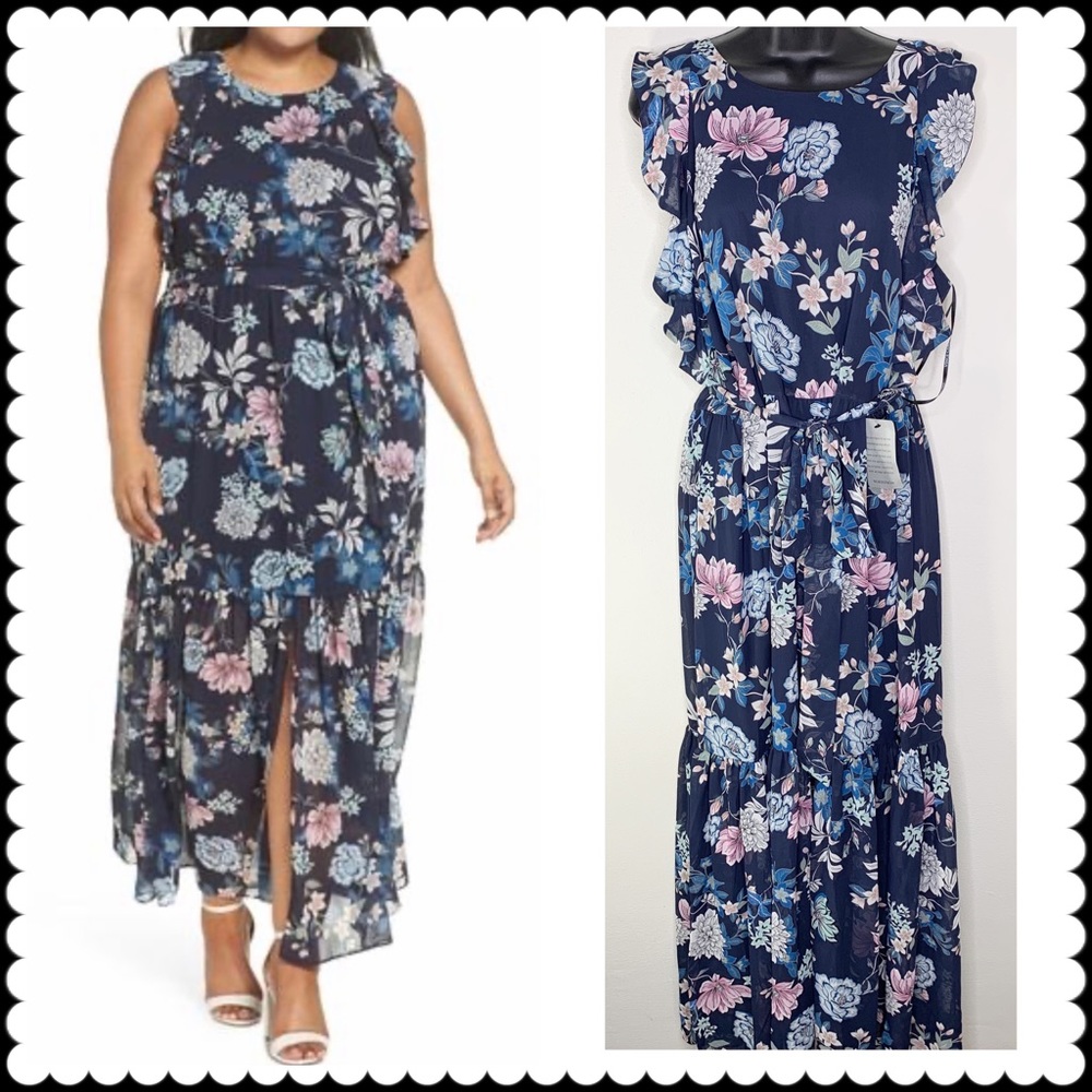 VINCE CAMUTO Maxi Dress 14W NEW